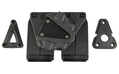 Rapid Force Rapid Force, MOLLE Adapter, Compatible with Rapid Force Duty Holster, Right Hand, Black RFX-ML-BK-RH-C