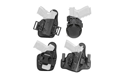 Alien Gear Holsters Core Carry Package, 1.5" Belt Slide Holster, Black, Fits Glock 43, Standard Clips, Right Hand SSHK-0939-RH-D