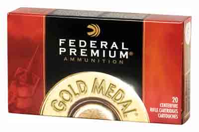 Federal GM338LM2 Premium Gold Medal Sierra MatchKing Boat Tail Hollow Point 300 Grain .338 Lapua Magnum 2580 fps