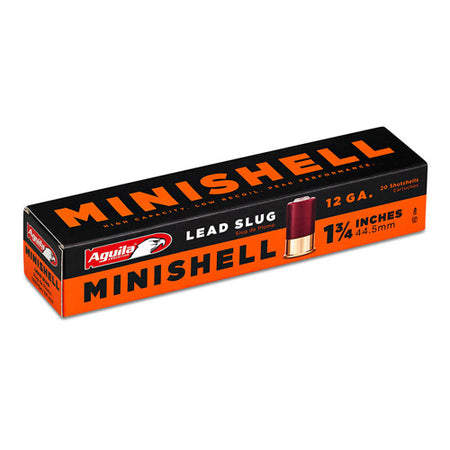 Aguila 1C128974 Minishell Target 12 Gauge 1-3/4 7/8oz #Slug 1300 fps