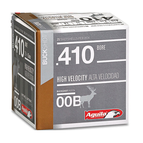 Aguila Sub-Gauge High Velocity 4 Pellets .410 Bore 2.5 in 1/2 oz 00 Buck