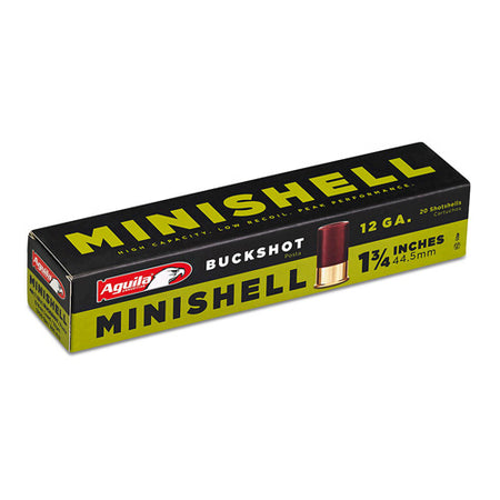 Aguila Minishell 12 Gauge 1.75 in 5/8 oz #1 Buck / 4 Buck