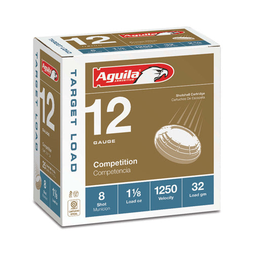 Aguila Target Load Competition 12 Gauge 2 3/4" 1 1/8 oz #8 Shot