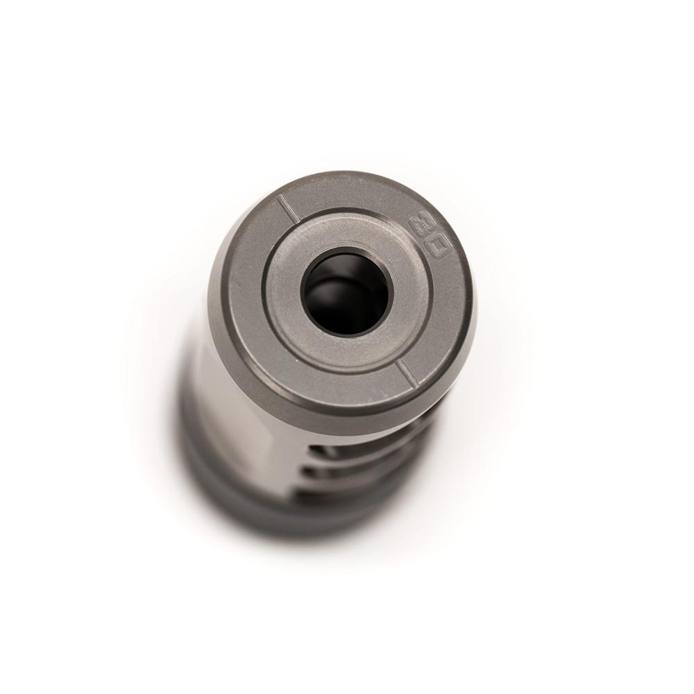 Area419 Hellfire Titanium Self-Timing Muzzle Brake .40 and Under 5/8x24