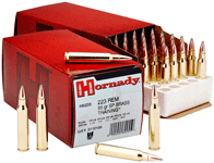 Hornady .223 Remington Custom 55gr Spire Point Ammo