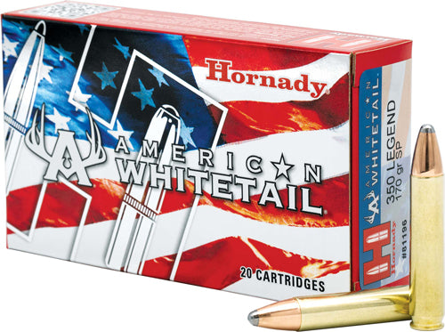 Hornady .350 Legend American Whitetail 170gr InterLock Ammo