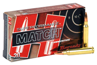 Hornady 5.56x45mm NATO Superformance 75gr BTHP Match Ammo