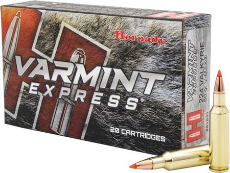 Hornady .224 Valkyrie Varmint Express 60gr V-Max Ammo