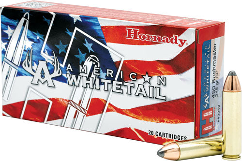 Hornady .450 Bushmaster American Whitetail 245gr InterLock Ammo