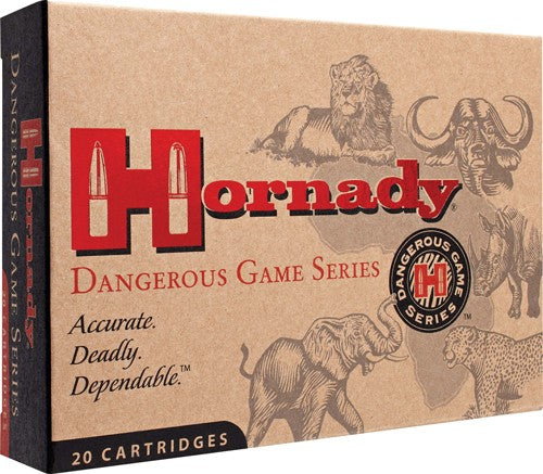 Hornady .458 Lott Dangerous Game 500gr DGS Ammo