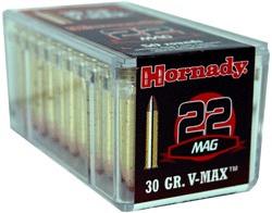 Hornady .22 WMR  V-MAX Varmint Express 30gr Ammo