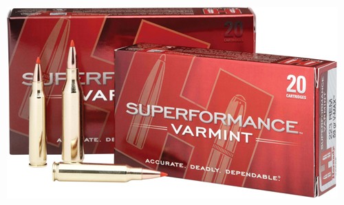 Hornady .243 Win Superformance Varmint 58gr V-Max Ammo