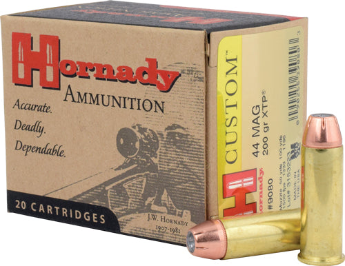 Hornady .44 Mag Custom 200gr XTP Ammo