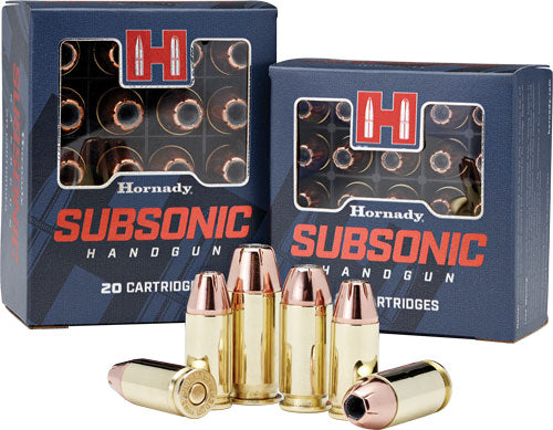 Hornady .45 ACP Subsonic 230gr XTP Ammo