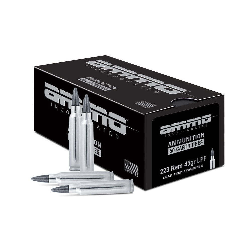 Ammo Inc .223 Remington Shield 45gr Solid Ammo