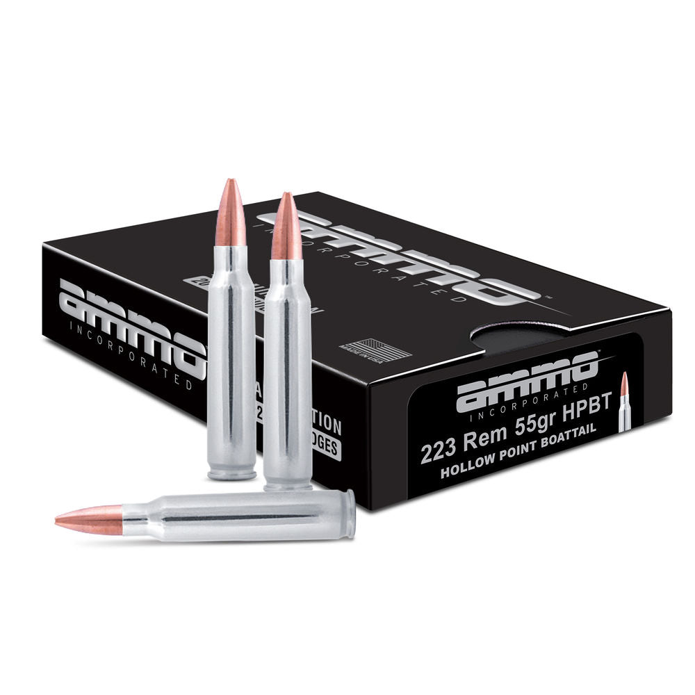 Ammo Inc .223 Remington Shield 55gr BTHP Ammo