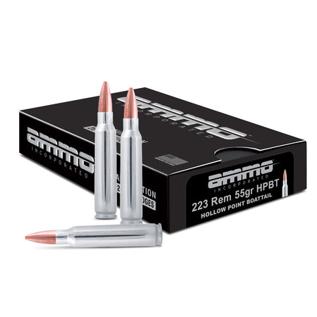 Ammo Inc .223 Remington Shield 55gr BTHP Ammo