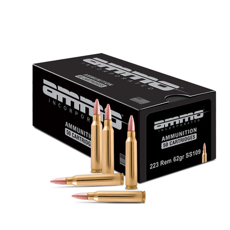 Ammo Inc .223 Remington Shield 62gr FMJ Ammo