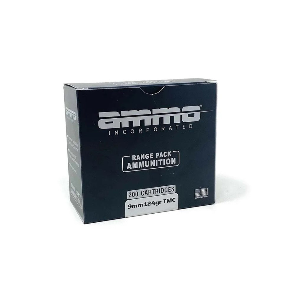 Ammo Inc 9mm Luger / Parabellum Signature Range Pack 124gr TMC Ammo