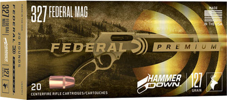 Federal .327 Federal Mag Premium HammerDown 127gr BHP Ammo