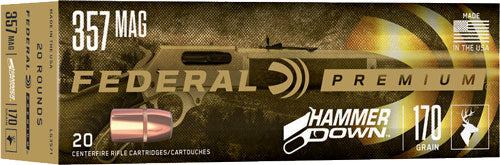 Federal .357 Magnum Premium HammerDown 170gr BHP Ammo