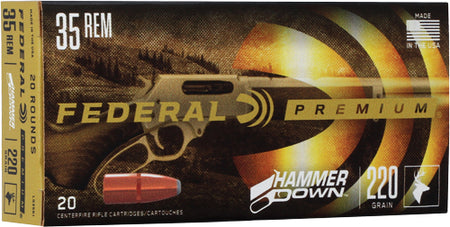 Federal .35 Remington Premium HammerDown 220gr BHP Ammo