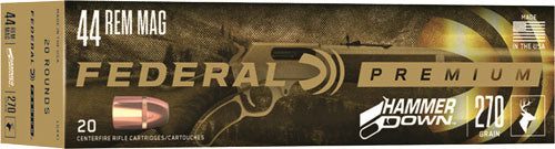 Federal .44 Magnum Premium Hammer Down 270gr BSP Ammo