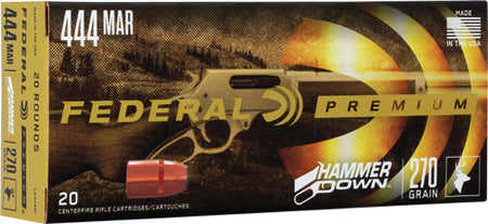 Federal .444 Marlin Premium HammerDown 270gr BHP Ammo
