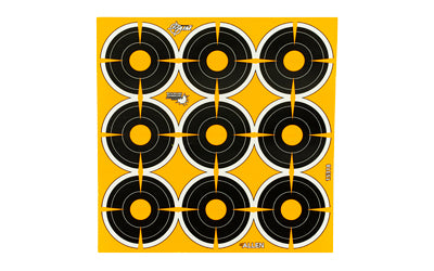 Allen Company EZ AIM Adhesive, Bullseye, 2", 12 Sheets 15318