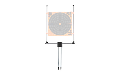 Allen Company Hub Stake Adjustable Target Stand, Fits 24"x24" Targets, 19.5" Tall, Black 15826