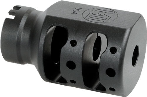 MI ALPHA TANK BRAKE M14X1LH BLACK MATTE NITRIDE