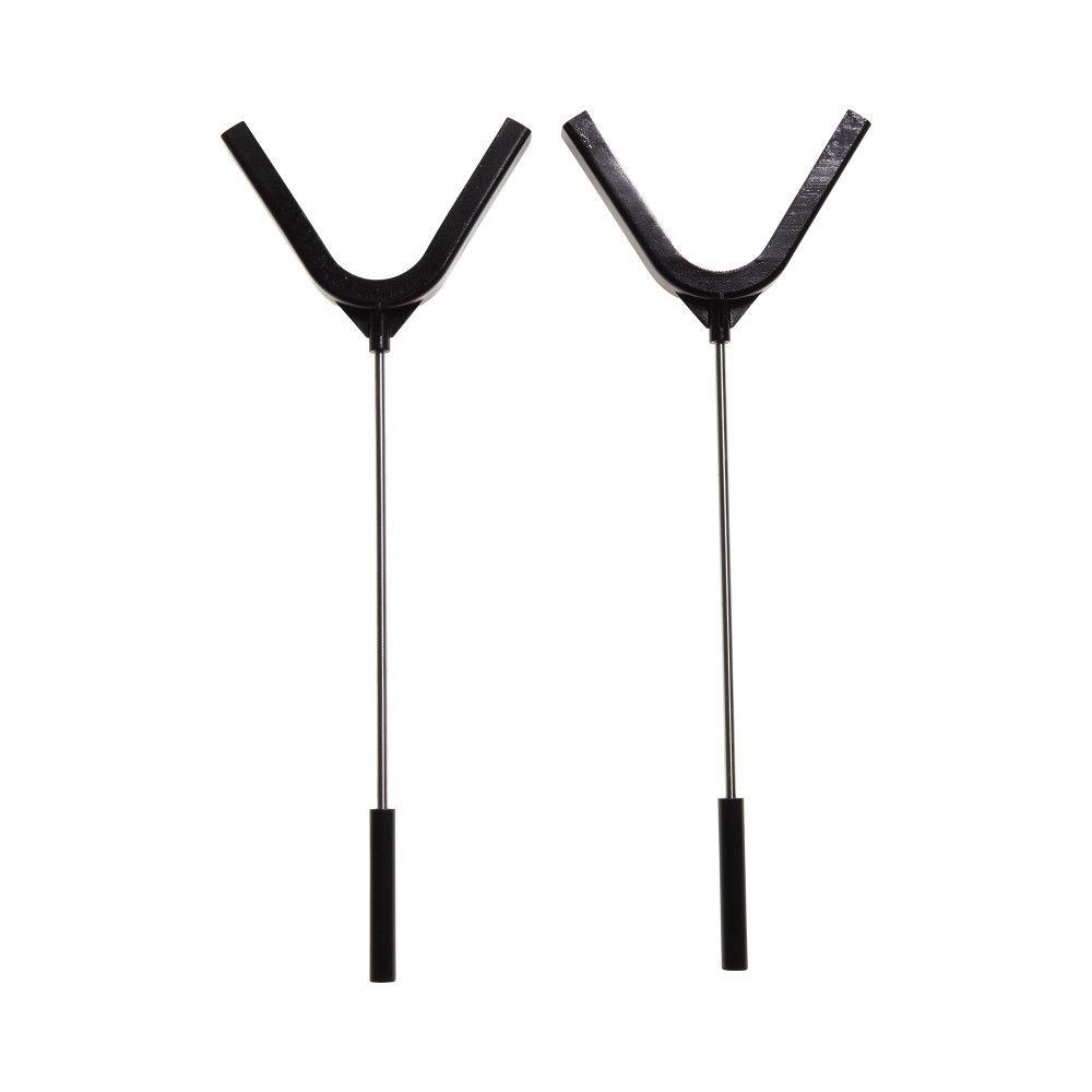 Allen EZ-Aim Clay Target Holder Holds 4.5" Clay Targets 2-Pack - Black