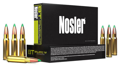 Nosler N40061 Ballistic Tip Spitzer Ballistic Tip 125 Grain .308 Win / 7.62x51mm 3100 fps