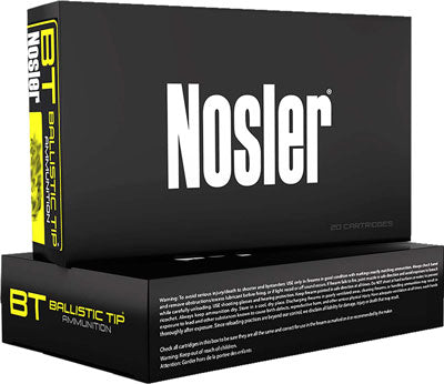 Nosler 6.5mm Creedmoor 140gr Spitzer Ballistic Tip Ammo