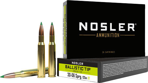 Nosler .30-06 Springfield Hunting 125gr PolyTip Ammo
