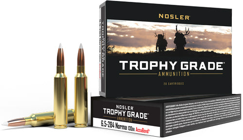 Nosler 60021 Trophy Grade Nosler AccuBond 130 Grain 6.5-284 Norma 2900 fps