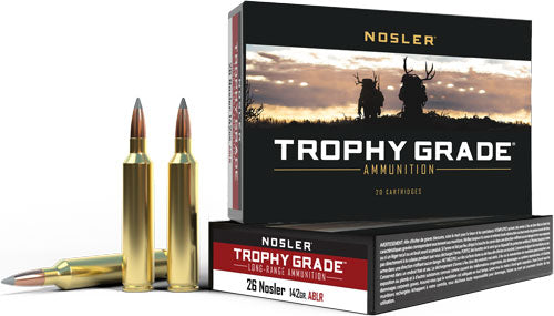 Nosler .26 Nosler Trophy Grade 142gr AccuBond Long Range Ammo