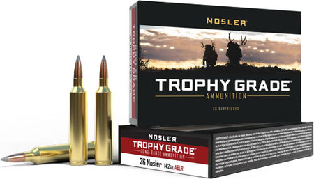 Nosler .26 Nosler Trophy Grade 142gr AccuBond Long Range Ammo
