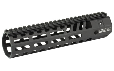 Angstadt Arms Suppressor Series Handguard, 9.3" Long, 1.7" Inner Diameter, M-LOK, Fits AR-15, Anodized Finish, Black AA010HGMSS