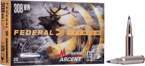 Federal .308 Win 175gr Terminal Ascent Ammo