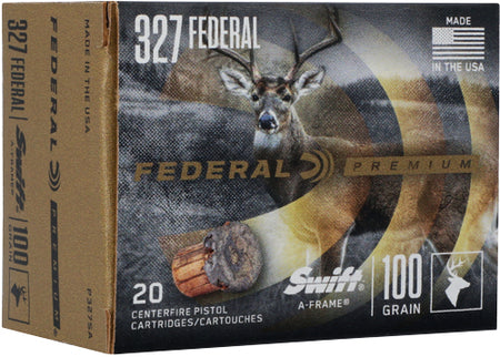 Federal .327 Federal Mag Premium 100gr JSP Ammo