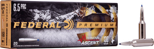 Federal 6.5 PRC Premium 130gr PolyTip Ammo