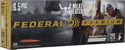 Federal P65PRCTC1 Premium Copper Trophy Copper 120 Grain 6.5 PRC 3050 fps