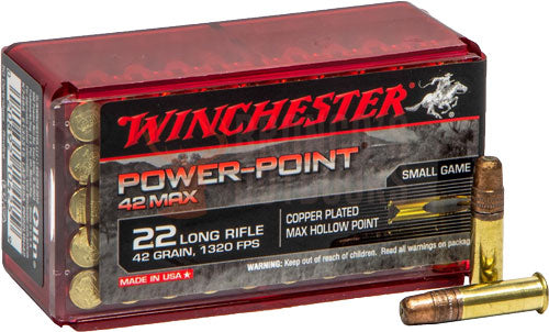 Winchester 42 Max .22 Long Rifle 42 Gr JHP