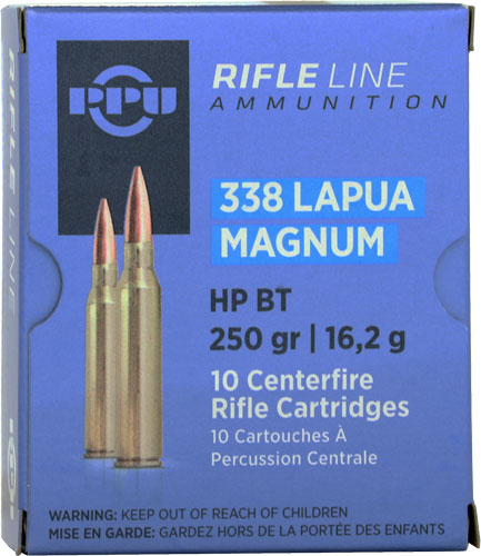 Prvi Partizan .338 Lapua Magnum Rifle 250gr BTHP Ammo