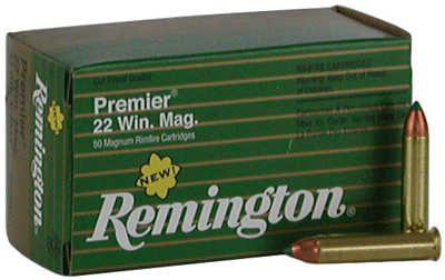 Remington .22 WMR Premier Magnum Rimfire 33gr AccuTip-V Ammo