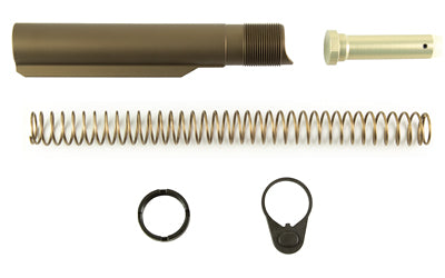 Aero Precision Enhanced Carbine Buffer Kit, Buffer Tube Complete Assembly, Anodized Finish, Kodiak Brown, Fits AR15 APRH101460C