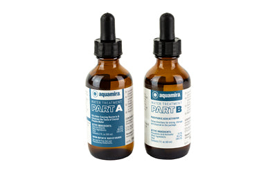 Aquamira Water Treatment Drops, 2 oz Bottles, Treats Up to 60 Gallons of Water 67206
