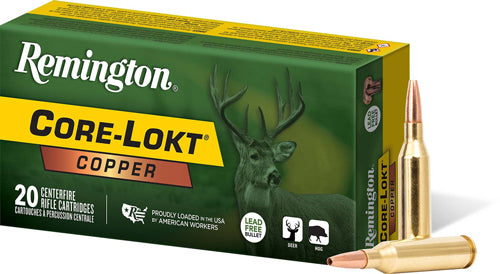 Remington R27857 Core-Lokt Copper Hollow Point 120 Grain .300 AAC Blackout 2100 fps