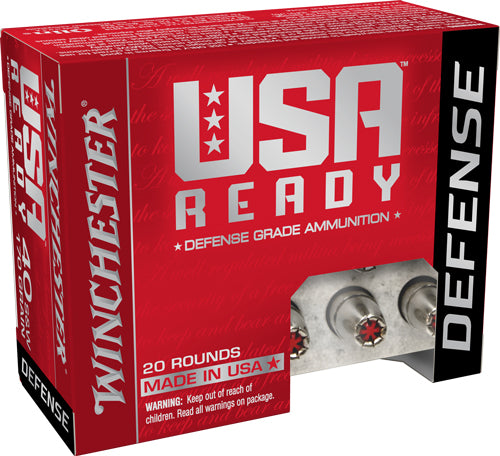 Winchester .40 S&W USA Ready 170gr HP Ammo